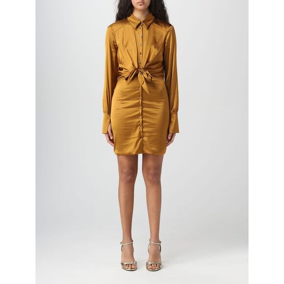 Patrizia Pepe Dress Woman Bronze